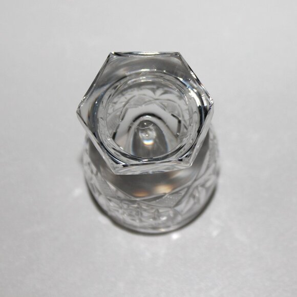 Trio of Crystal Shot Glasses | Vintage Cordial Liqueur Glasses - Picture 5 of 7